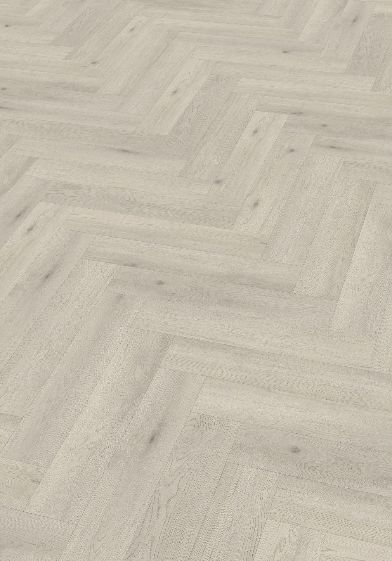 Klick-Vinylboden "2492H Mühlenfeld Eiche Herringbone / Fischgrät" integr. Trittschalldämmung