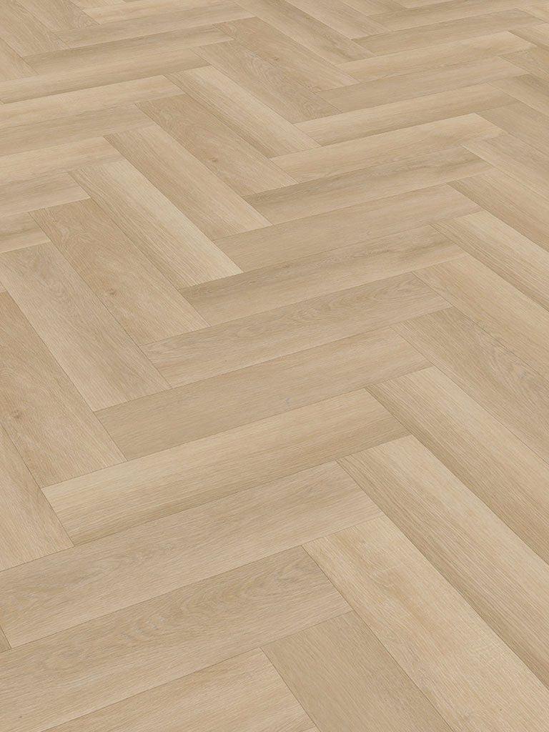 Klick-Vinylboden "2074H Prenzlau Eiche Herringbone / Fischgrät" integr. Trittschalldämmung