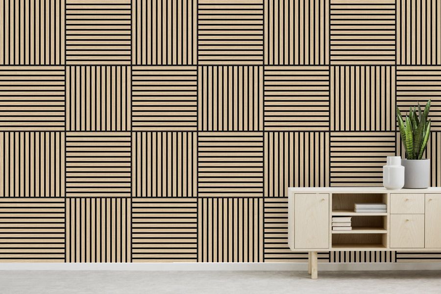 Wandpaneel Fanal Oak Furnier 52x52cm