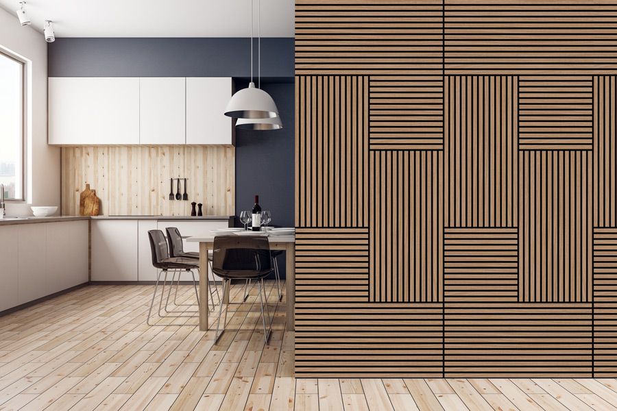 Wandpaneel Davert Oak Furnier 52x104cm