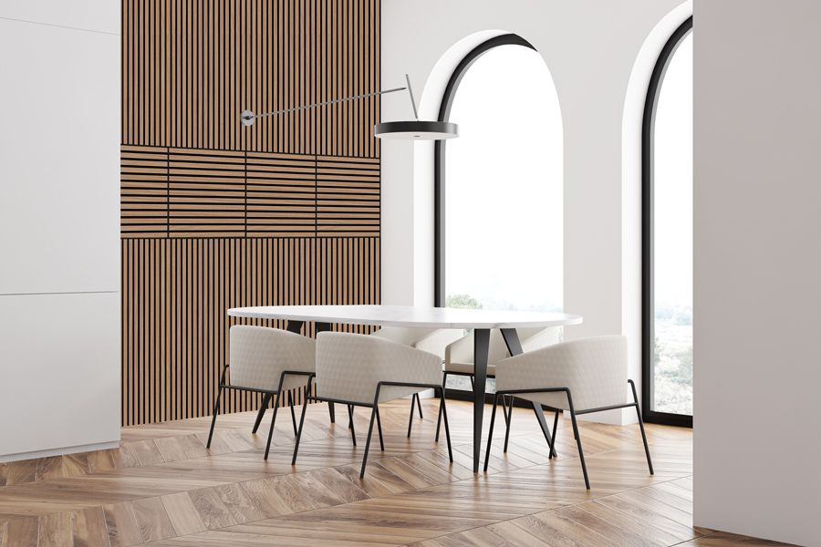 Wandpaneel Davert Oak Furnier 52x104cm