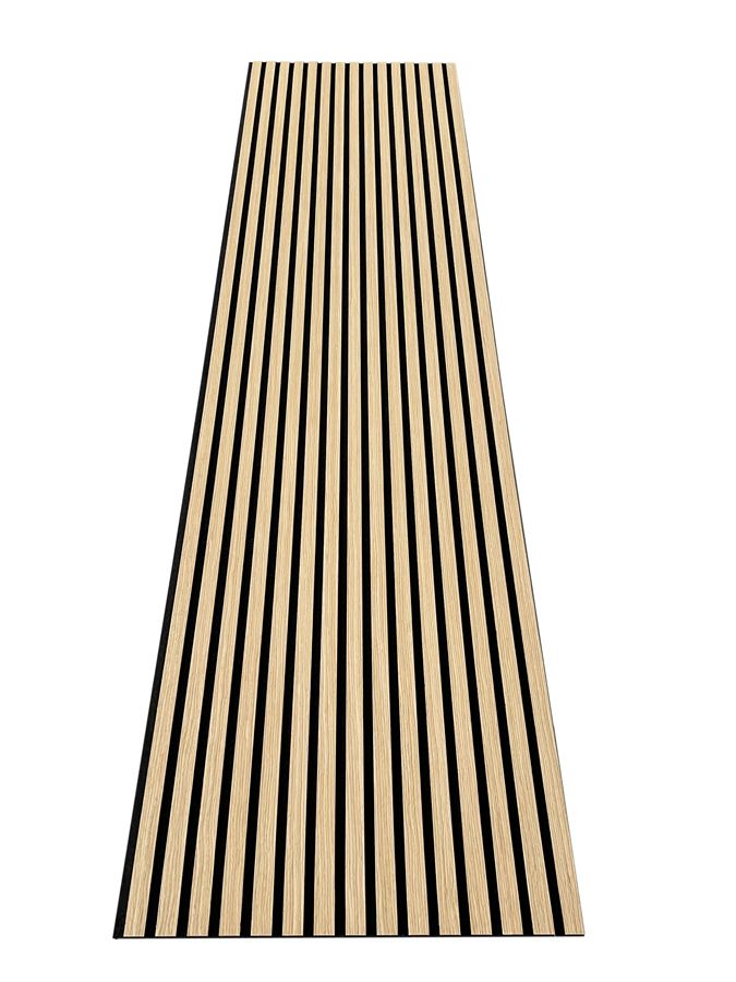 Wandpaneel Light Oak Furnier 2440x600x10mm