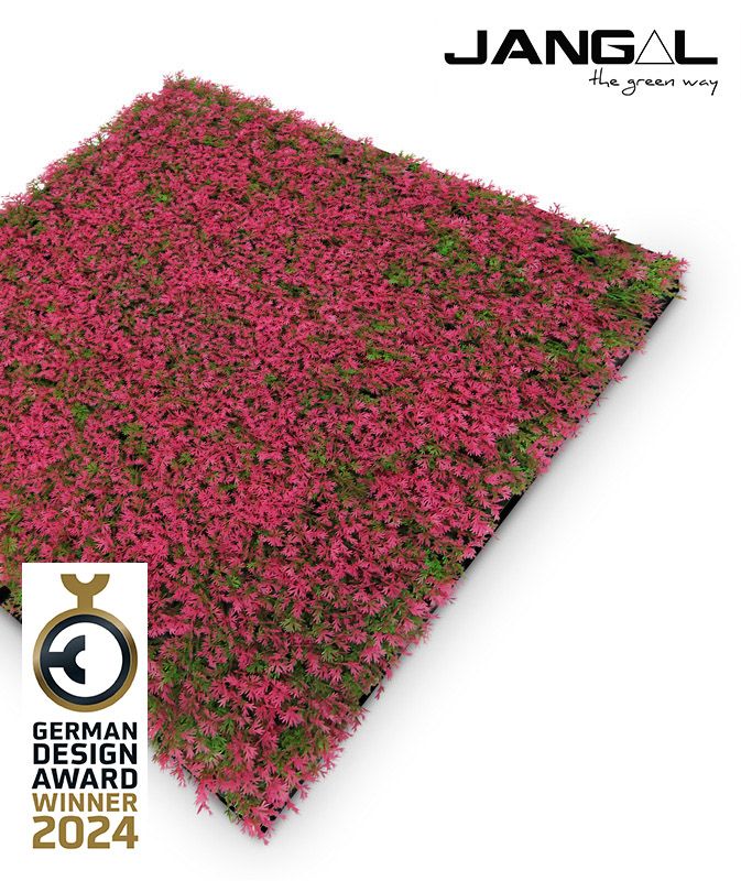 Wandpaneel Modular Wall 11114 Pink Design Grass (520x520mm)