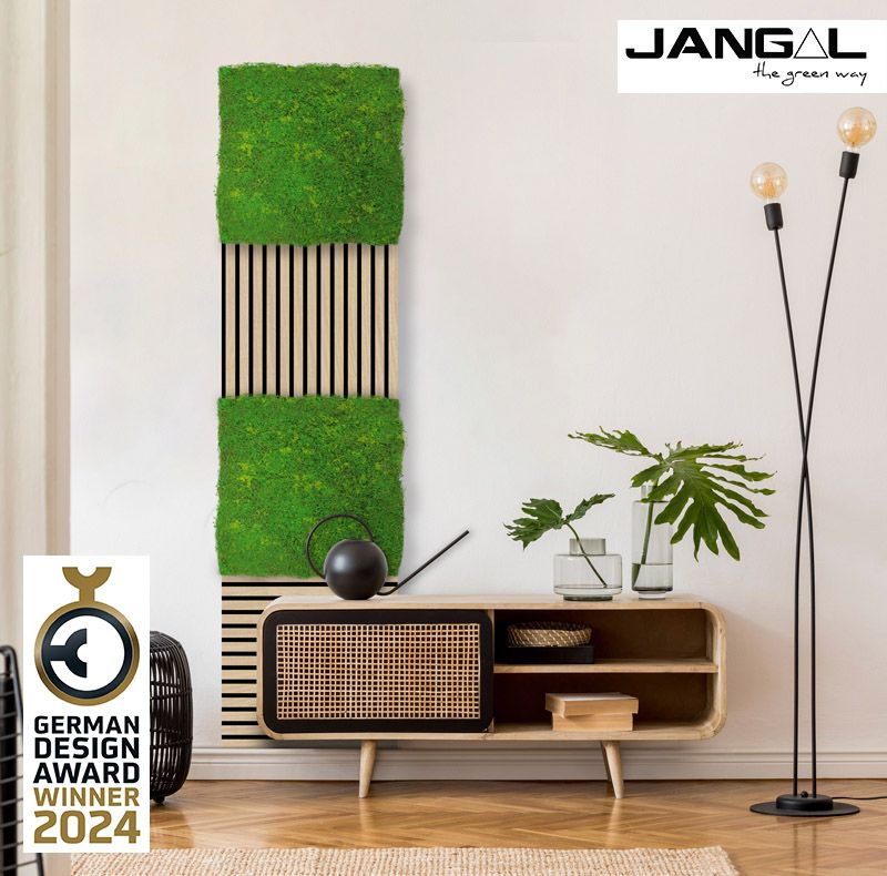 Wandpaneel Modular Wall 11110 Light Green Fibre Design Moos (520x520mm)