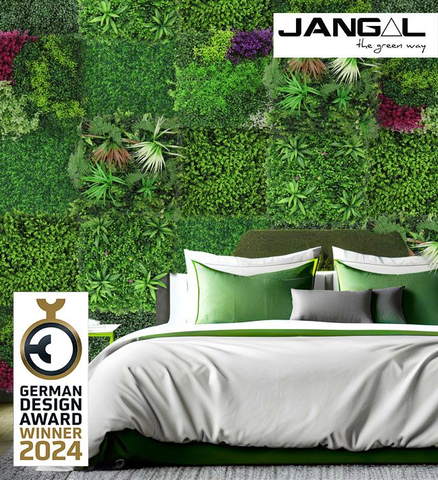 Wandpaneel Modular Wall 11112 Mixed Green Design (520x520mm)