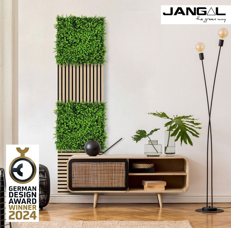 Wandpaneel Modular Wall 11112 Mixed Green Design (520x520mm)