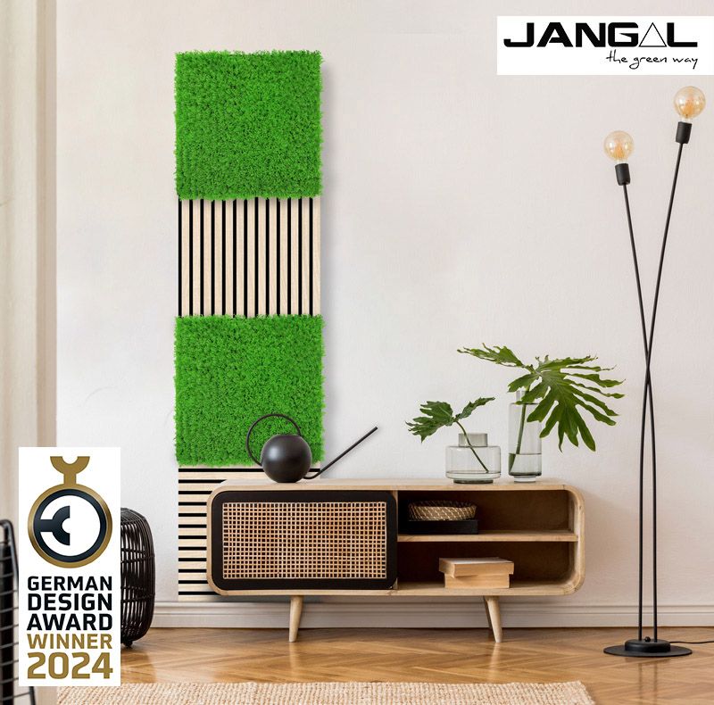 Wandpaneel Modular Wall 11115 Bright Green Design Grass (520x520mm)