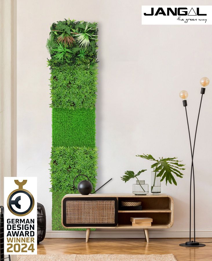 Wandpaneel Modular Wall 11115 Bright Green Design Grass (520x520mm)