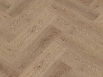 Klick-Vinylboden "2077H Altenwald Eiche Herringbone / Fischgrät" integr. Trittschalldämmung