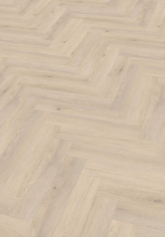 Klick-Vinylboden "2490H Weitenhagen Eiche Herringbone / Fischgrät" integr. Trittschalldämmung