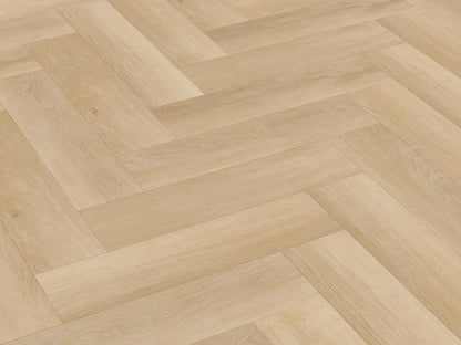 Klick-Vinylboden "2074H Prenzlau Eiche Herringbone / Fischgrät" integr. Trittschalldämmung