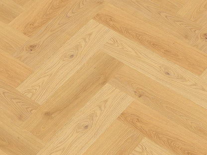 Klick-Vinylboden "2078H Burbach Eiche Herringbone / Fischgrät" integr. Trittschalldämmung