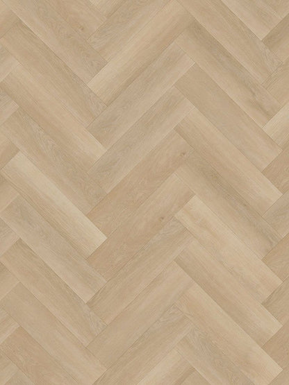 Klick-Vinylboden "2074H Prenzlau Eiche Herringbone / Fischgrät" integr. Trittschalldämmung