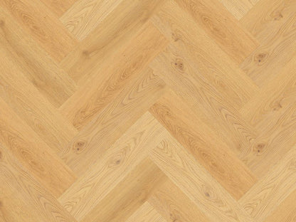 Klick-Vinylboden "2078H Burbach Eiche Herringbone / Fischgrät" integr. Trittschalldämmung