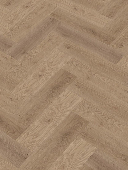 Klick-Vinylboden "2077H Altenwald Eiche Herringbone / Fischgrät" integr. Trittschalldämmung