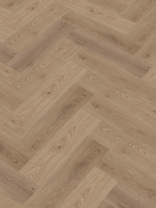 Klick-Vinylboden "2077H Altenwald Eiche Herringbone / Fischgrät" integr. Trittschalldämmung