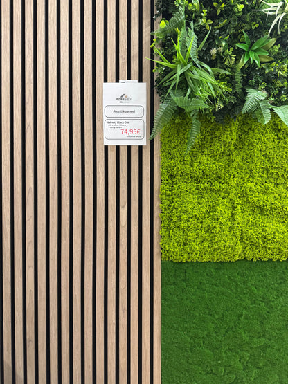 Akustikpaneel - Walnut 1-seitig furniert 2400×600×21 mm