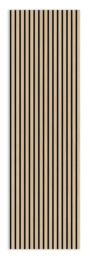 Wandpaneel Light Oak Furnier 2440x600x10mm