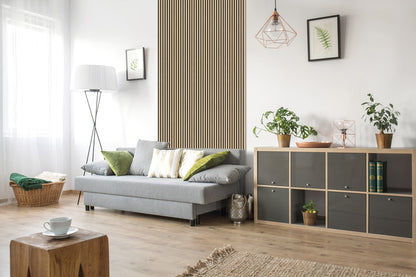 Wandpaneel Light Oak Furnier 2440x600x10mm