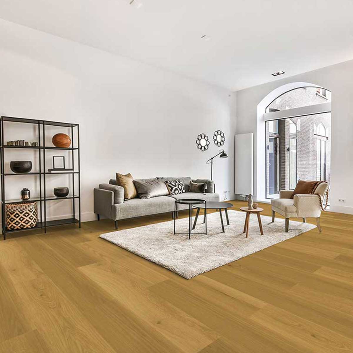 Klick-Vinylboden "2478 Buchäcker Oak Breitdiele" integr. Trittschallschalldämmung