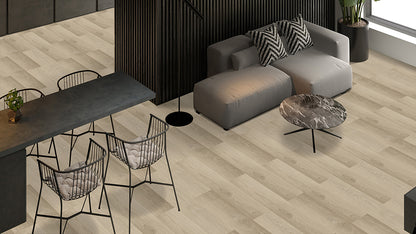 Klick-Vinylboden Eiche – PET 6001 Luma | mit integrierter Trittschalldämmung, wasserfest & robust