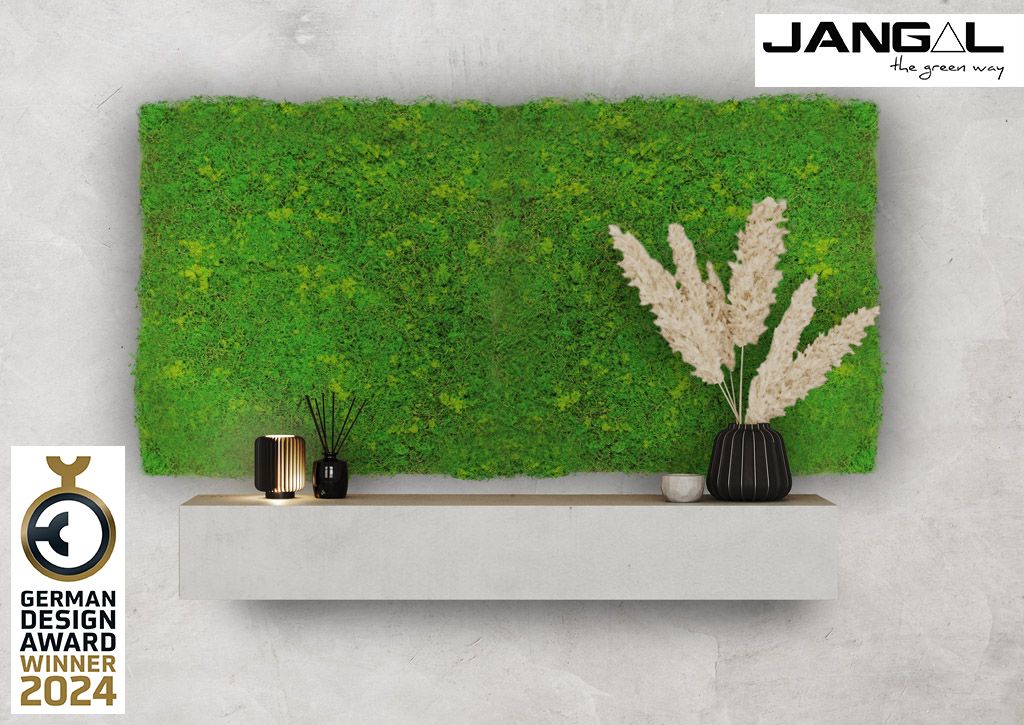 Wandpaneel Modular Wall 11110 Light Green Fibre Design Moos (520x520mm)
