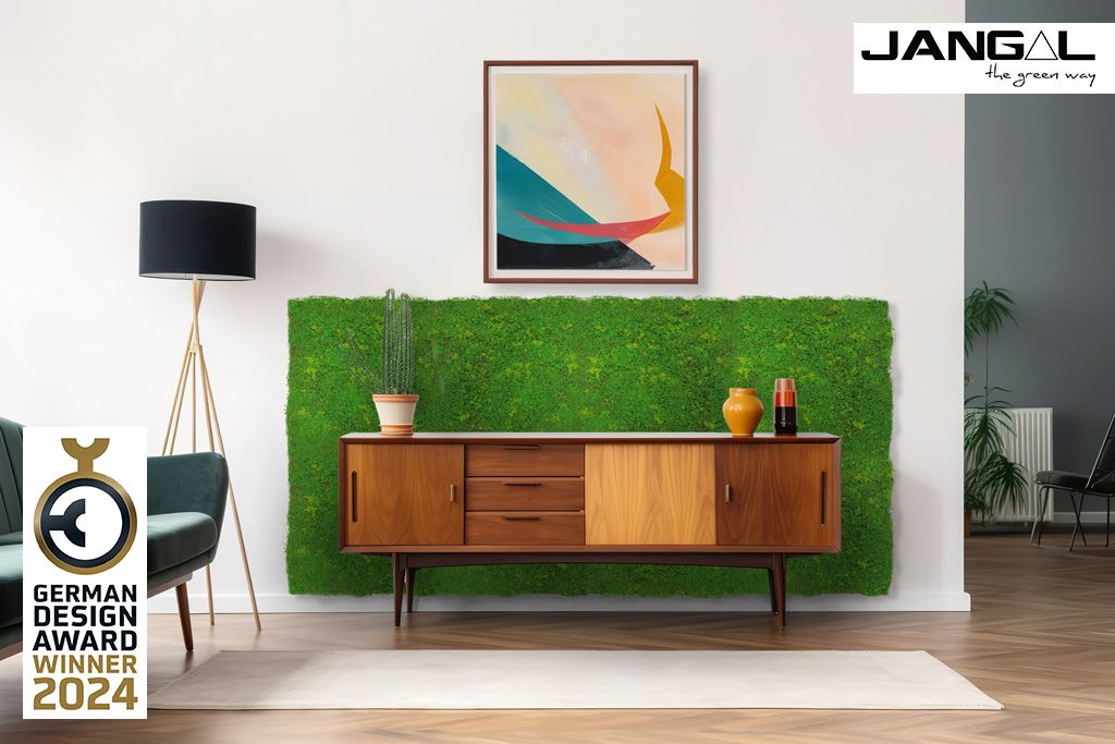 Wandpaneel Modular Wall 11110 Light Green Fibre Design Moos (520x520mm)