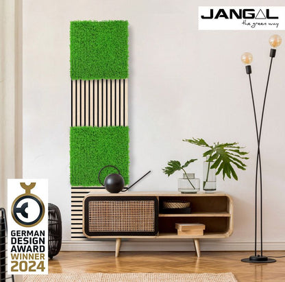 Wandpaneel Modular Wall 11115 Bright Green Design Grass (520x520mm)