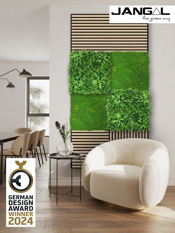 Wandpaneel Modular Wall 11110 Light Green Fibre Design Moos (520x520mm)