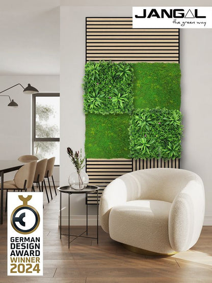 Wandpaneel Modular Wall 11110 Light Green Fibre Design Moos (520x520mm)